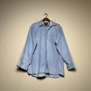 COPA Banana Jean Denim Button Up Casual Shirt Men XL ATC Blue Streetwear Western